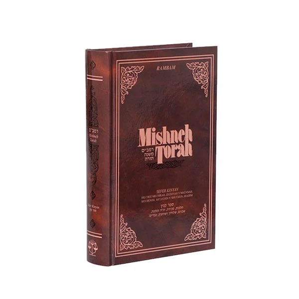 13 Sefer Nezikin [Vol. 25] - Hilchos Nizkei Mamon, Geneivah, Gezelah Va'avedah, Chovel Umazik, Rotze'ach Ush'miras Nefesh (+$40.50)